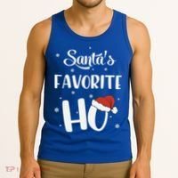 Santas Favorite Ho Funny Christmas Meaningful Gift Tank Top thumb 3
