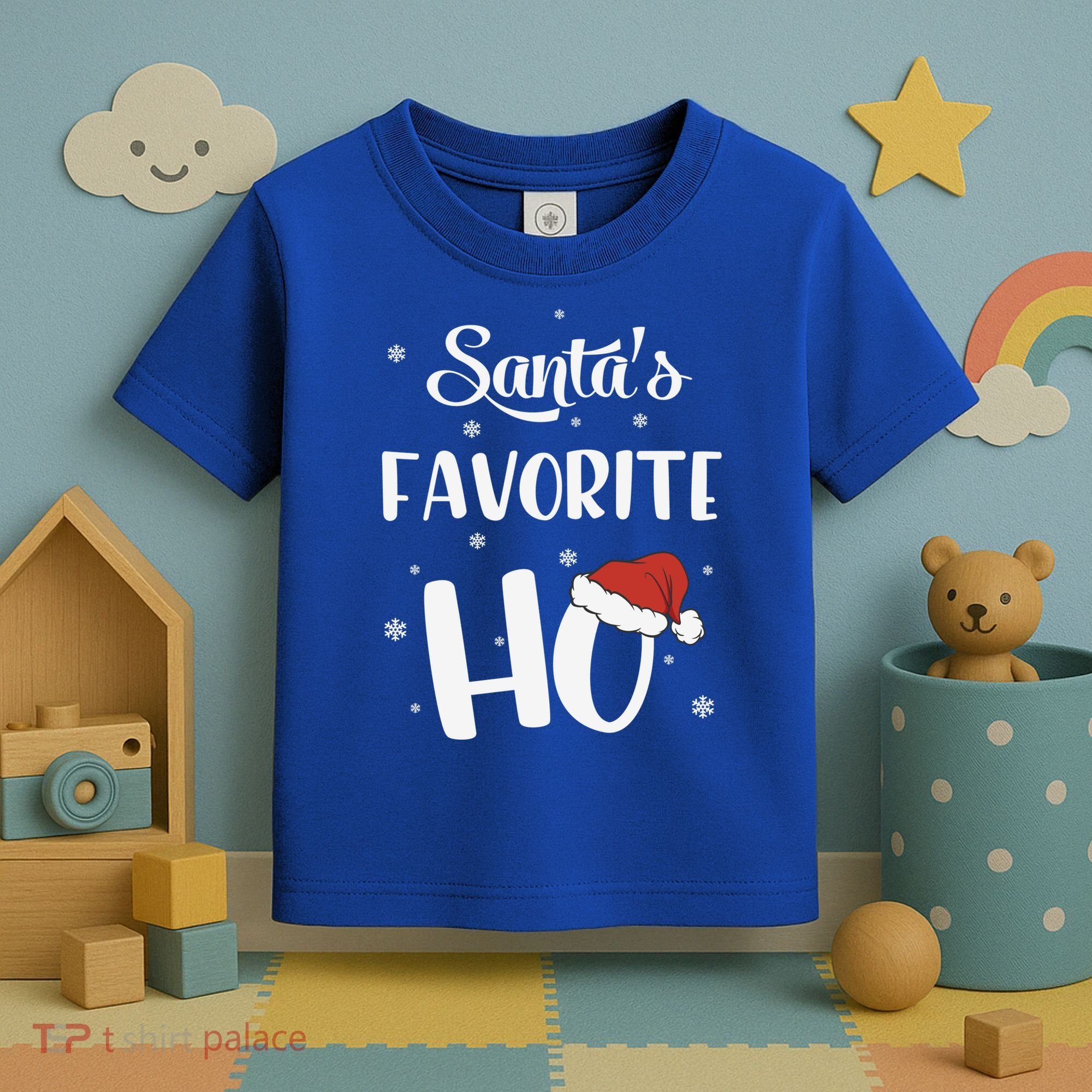 Santas Favorite Ho Funny Christmas Meaningful Gift Toddler T-Shirt
