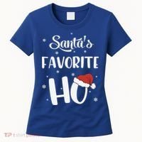 Santas Favorite Ho Funny Christmas Meaningful Gift Women's T-Shirt thumb 0