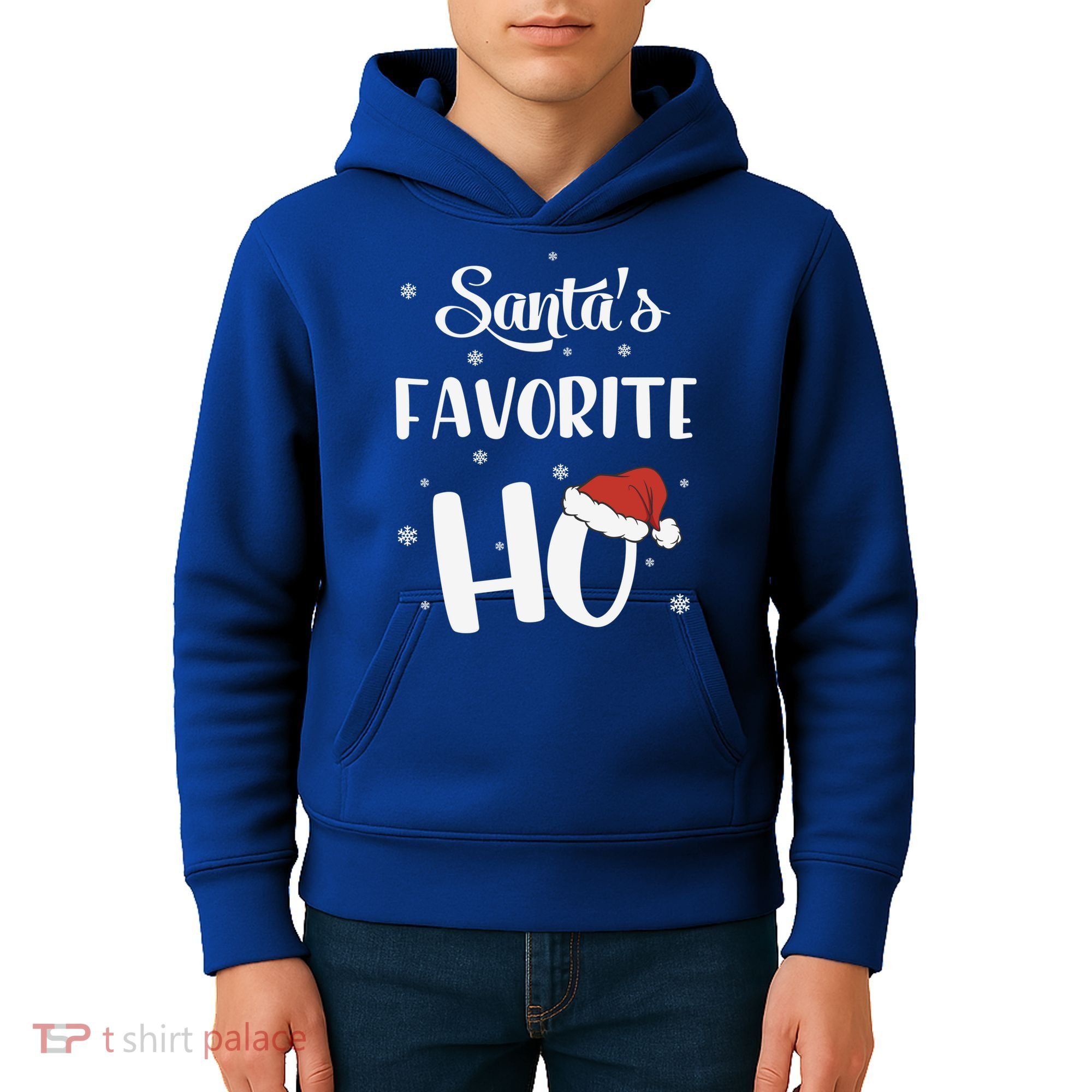 Santas Favorite Ho Funny Christmas Meaningful Gift Kids Hoodie