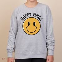 Smiley Face Happy Times Women's Sweatshirt thumb 0