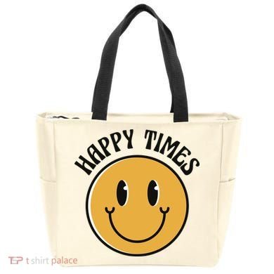 Smiley Face Happy Times Bag