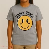 Smiley Face Happy Times T-Shirt thumb 4