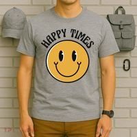Smiley Face Happy Times T-Shirt thumb 6