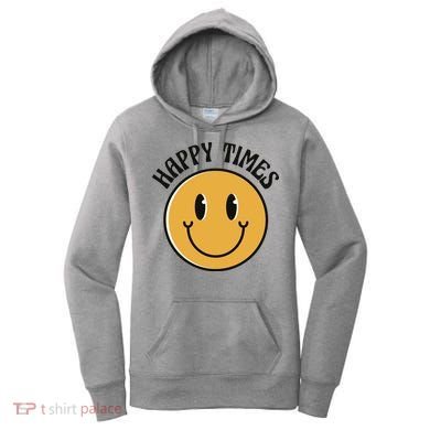 Smiley Face Happy Times Women's Hoodie