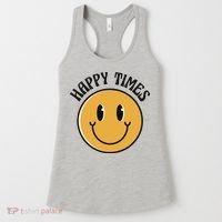 Smiley Face Happy Times Women's Tank Top thumb 0