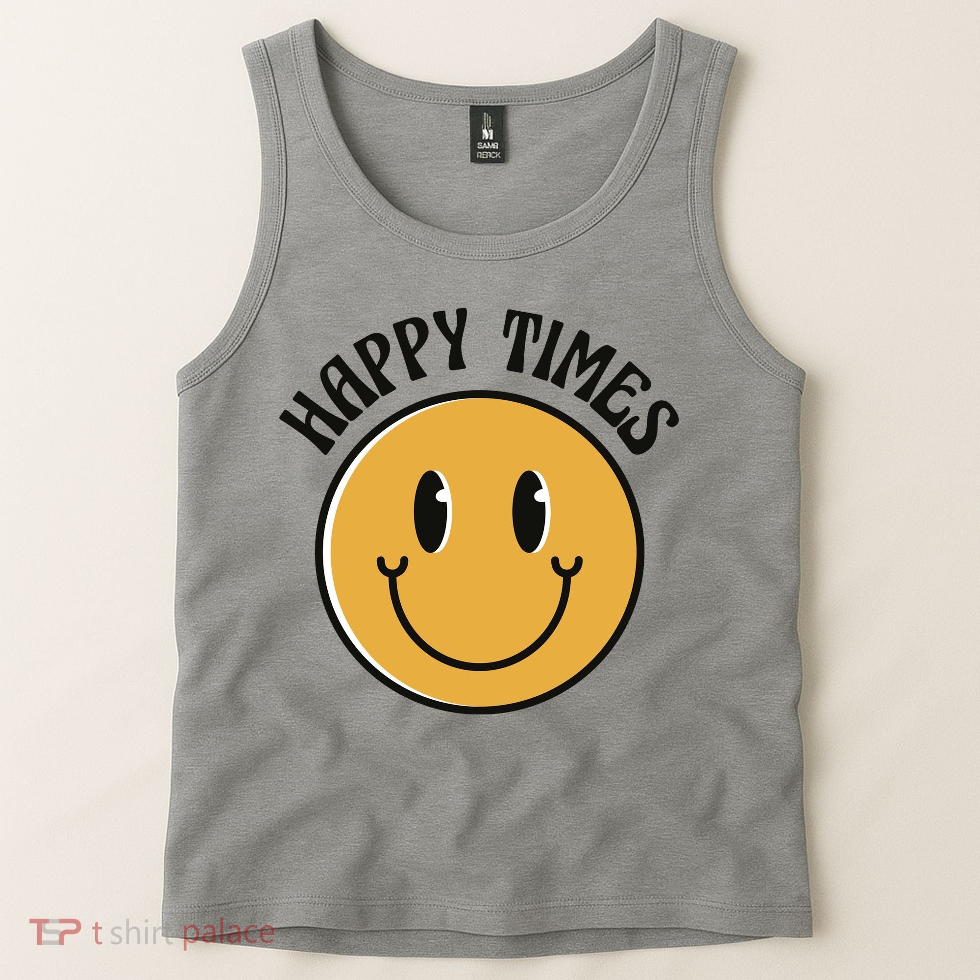 Smiley Face Happy Times Tank Top