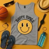 Smiley Face Happy Times Tank Top thumb 4