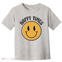 Smiley Face Happy Times Toddler T-Shirt thumb 0