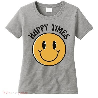 Smiley Face Happy Times Women's T-Shirt