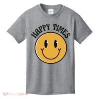 Smiley Face Happy Times Kids T-Shirt thumb 0