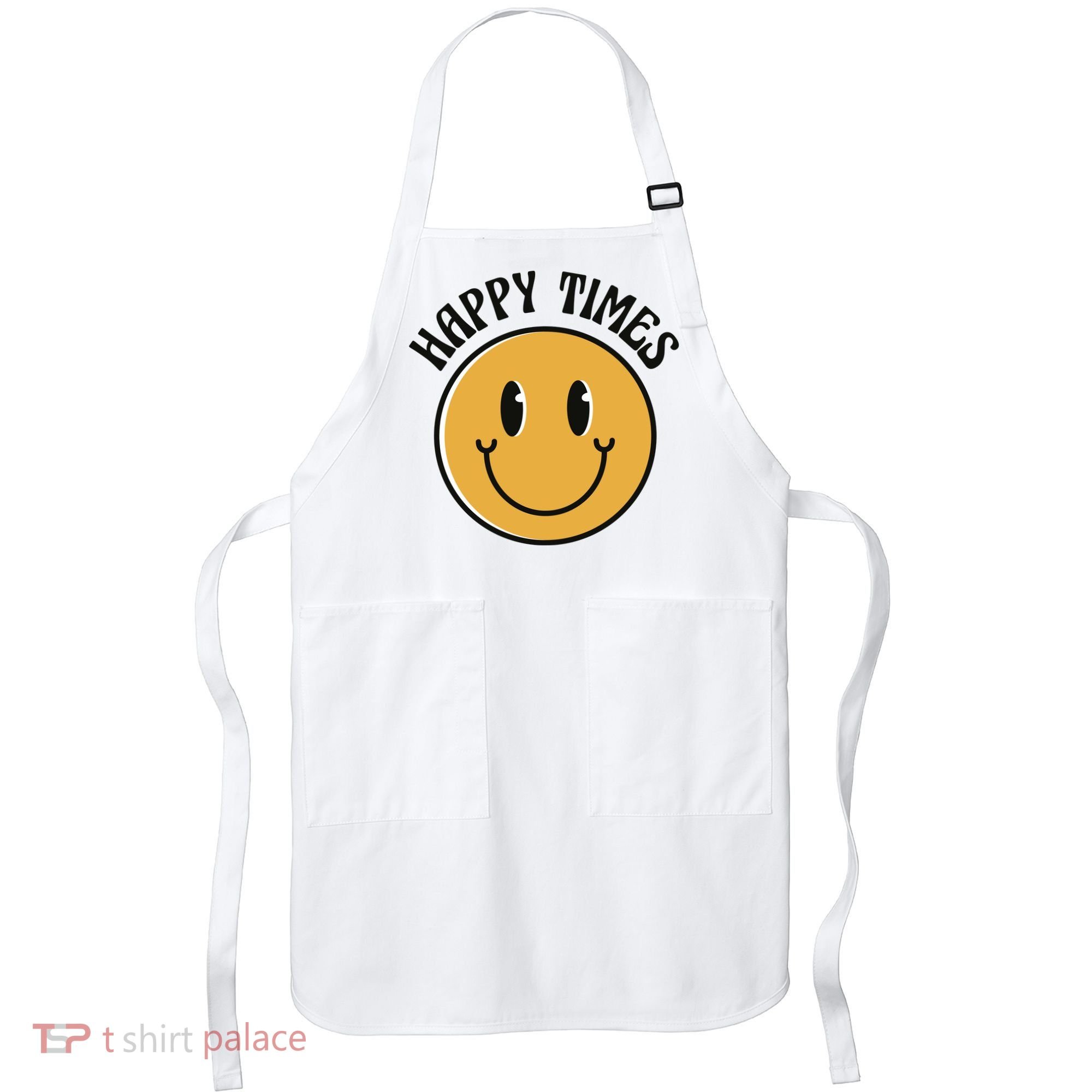 Smiley Face Happy Times Apron