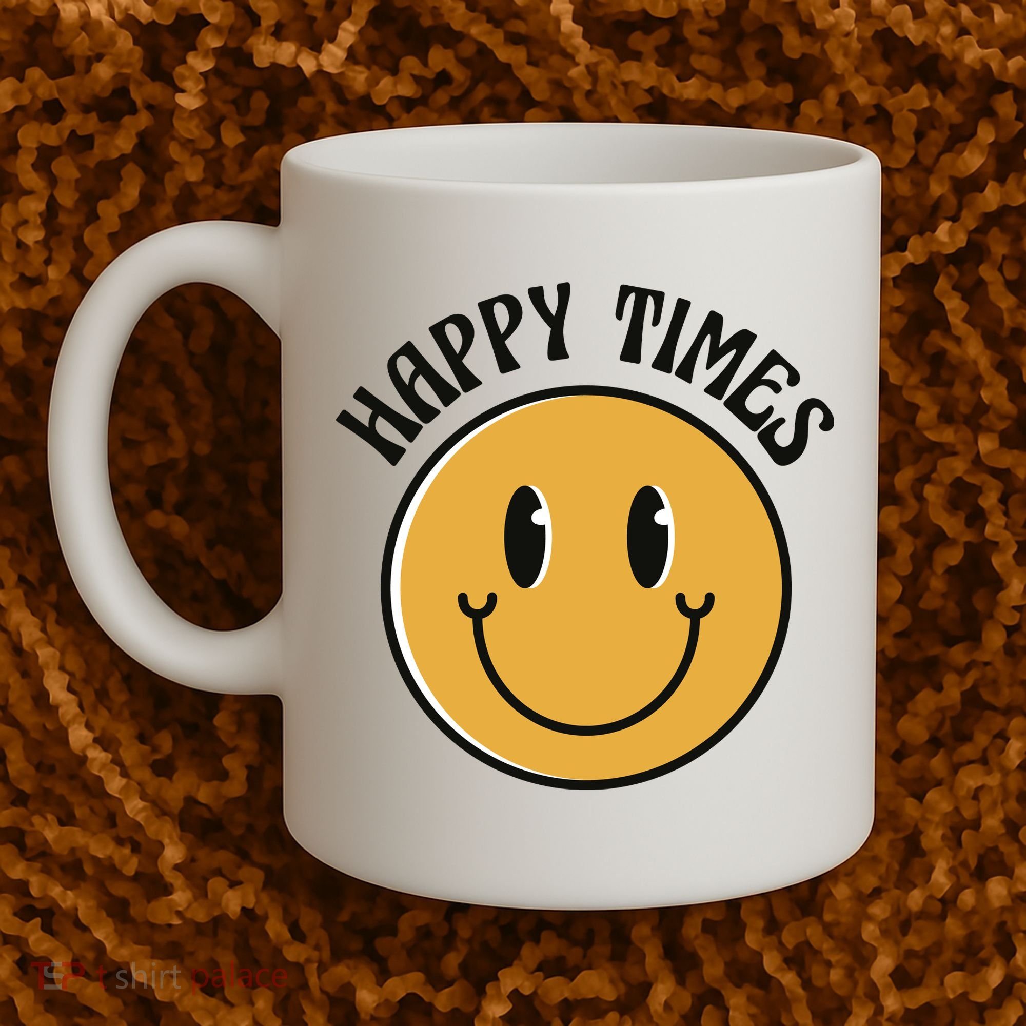 Smiley Face Happy Times Coffee Mug