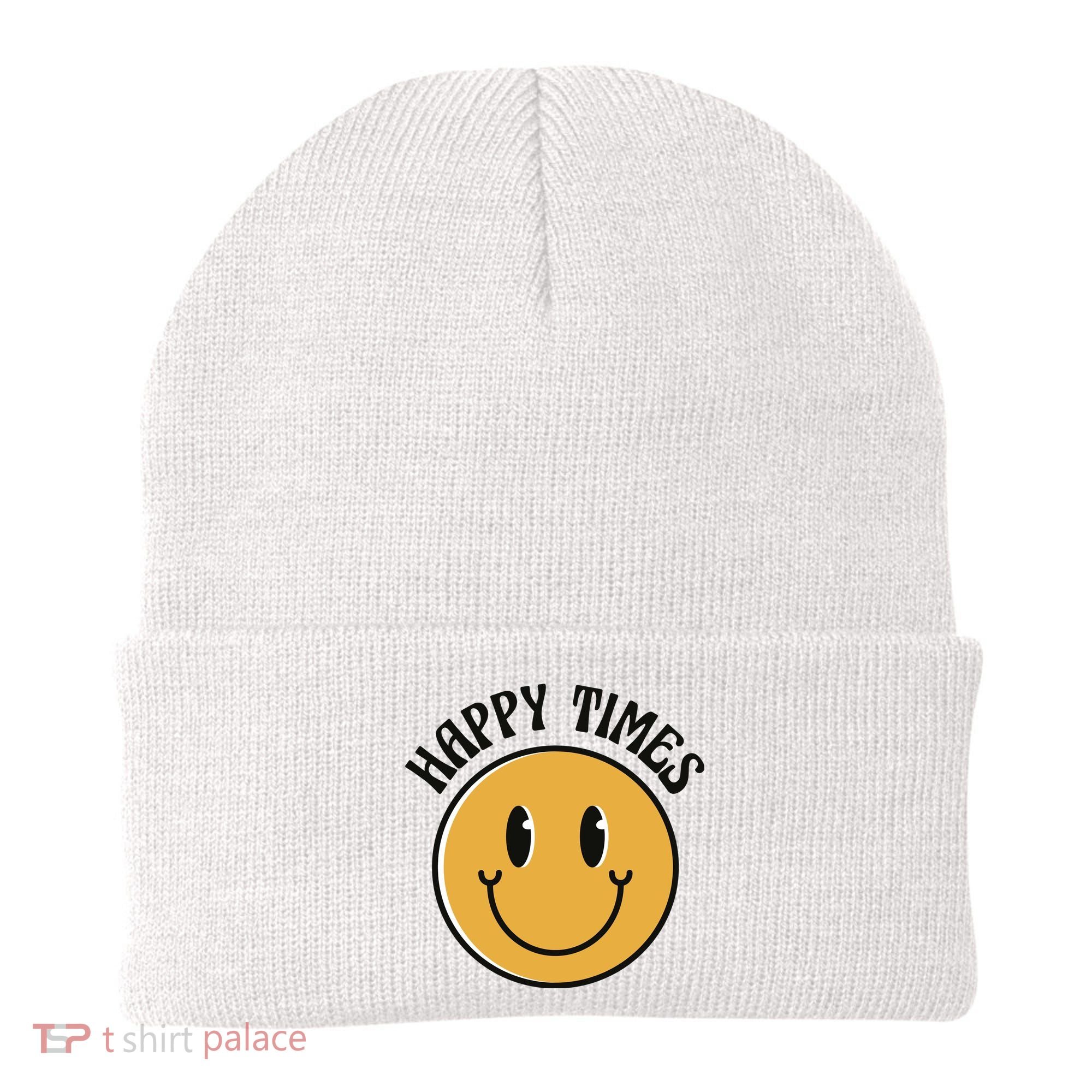 Smiley Face Happy Times Beanie