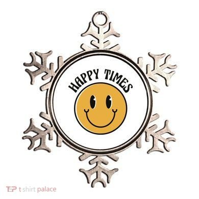 Smiley Face Happy Times Ornament