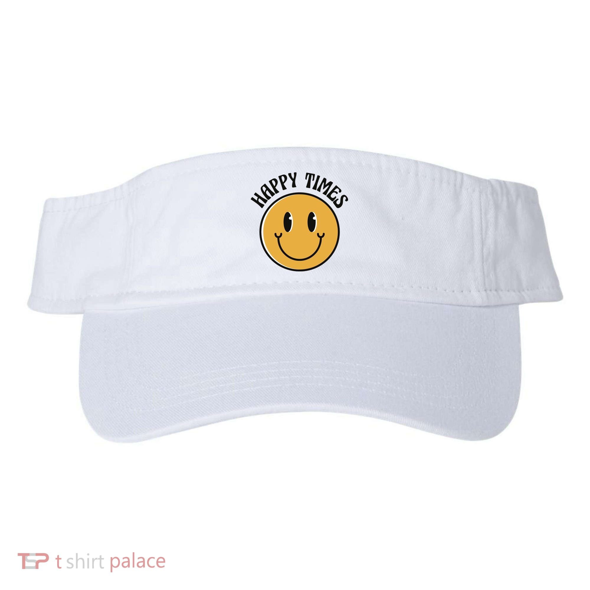 Smiley Face Happy Times Visor