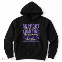 Support Fighters Honouring Taken Drug Overdose Awareness Hoodie thumb 0