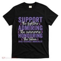 Support Fighters Honouring Taken Drug Overdose Awareness T-Shirt thumb 0