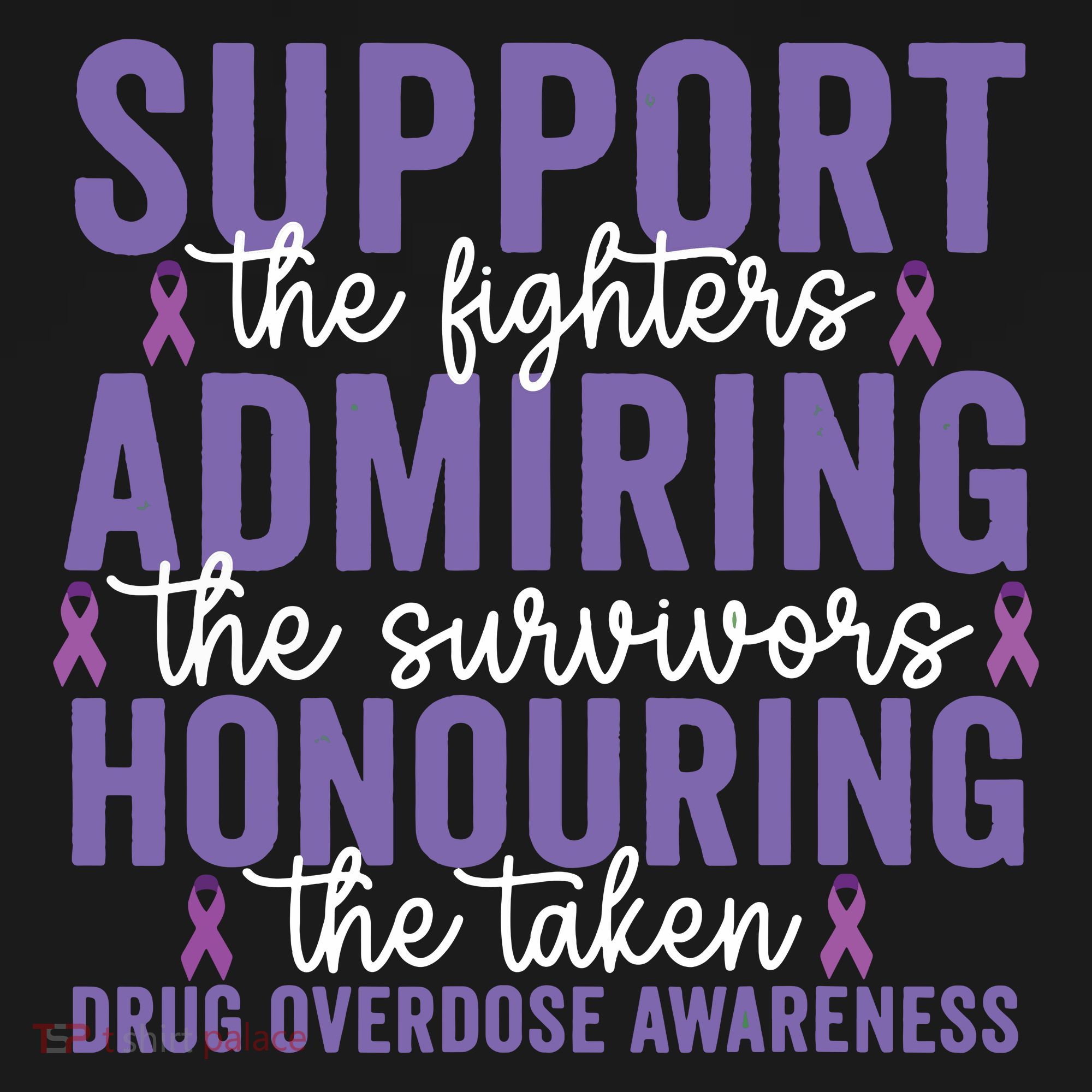 Support Fighters Honouring Taken Drug Overdose Awareness Women's Hoodie