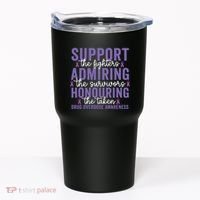 Support Fighters Honouring Taken Drug Overdose Awareness Tumbler thumb 0