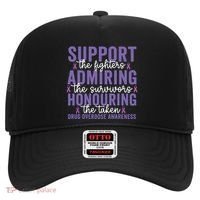 Support Fighters Honouring Taken Drug Overdose Awareness Hat thumb 0