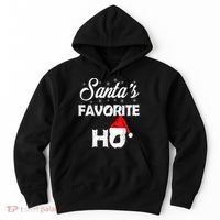 Santa's Favorite Ho Funny Christmas Gift Hoodie thumb 0