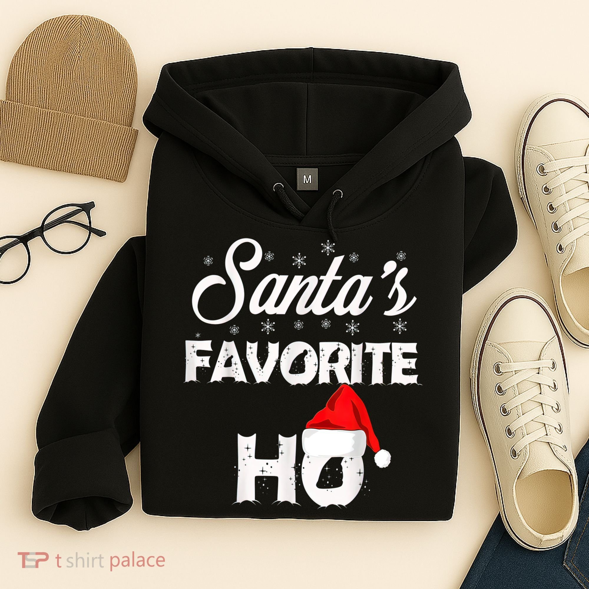 Santa's Favorite Ho Funny Christmas Gift Hoodie