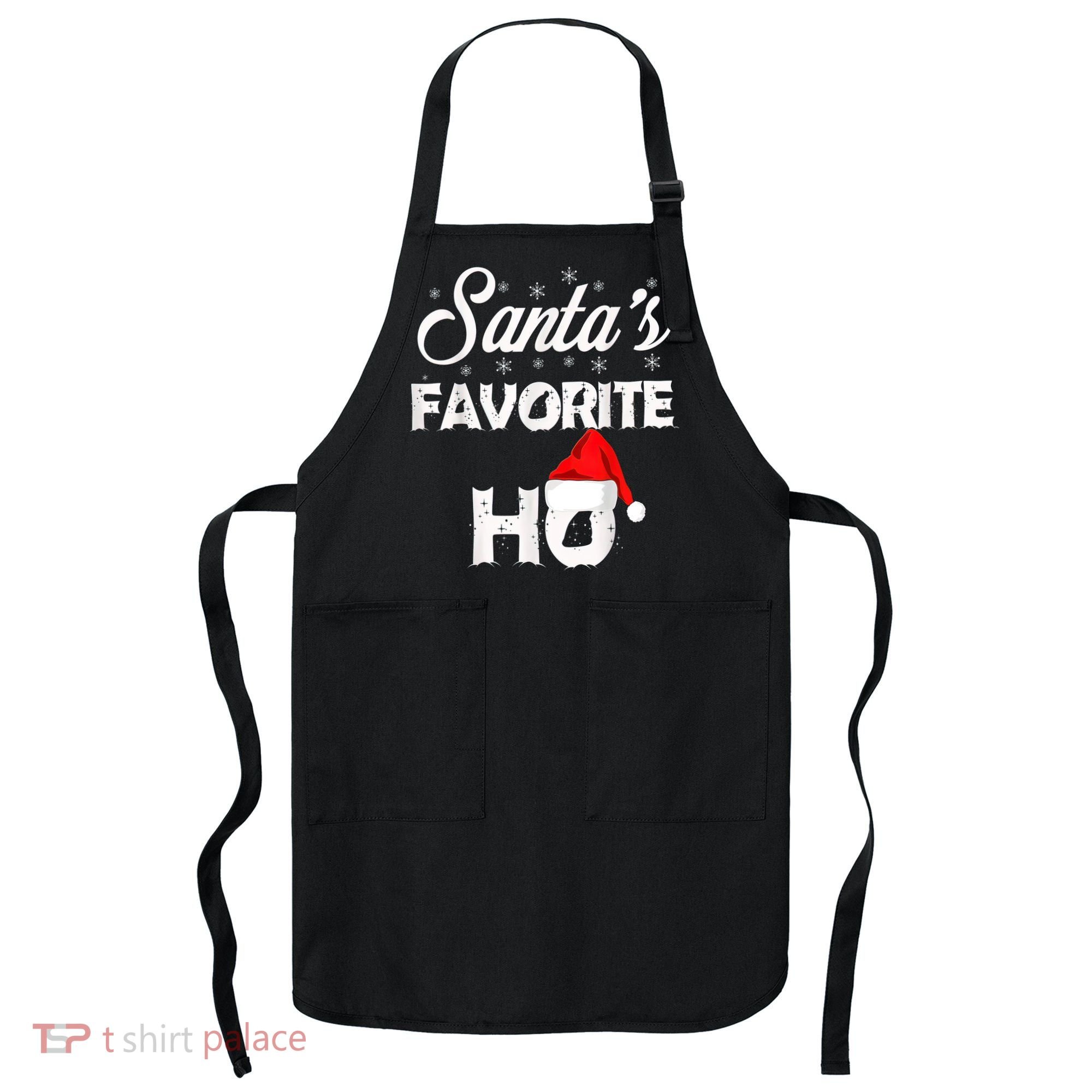 Santa's Favorite Ho Funny Christmas Gift Apron