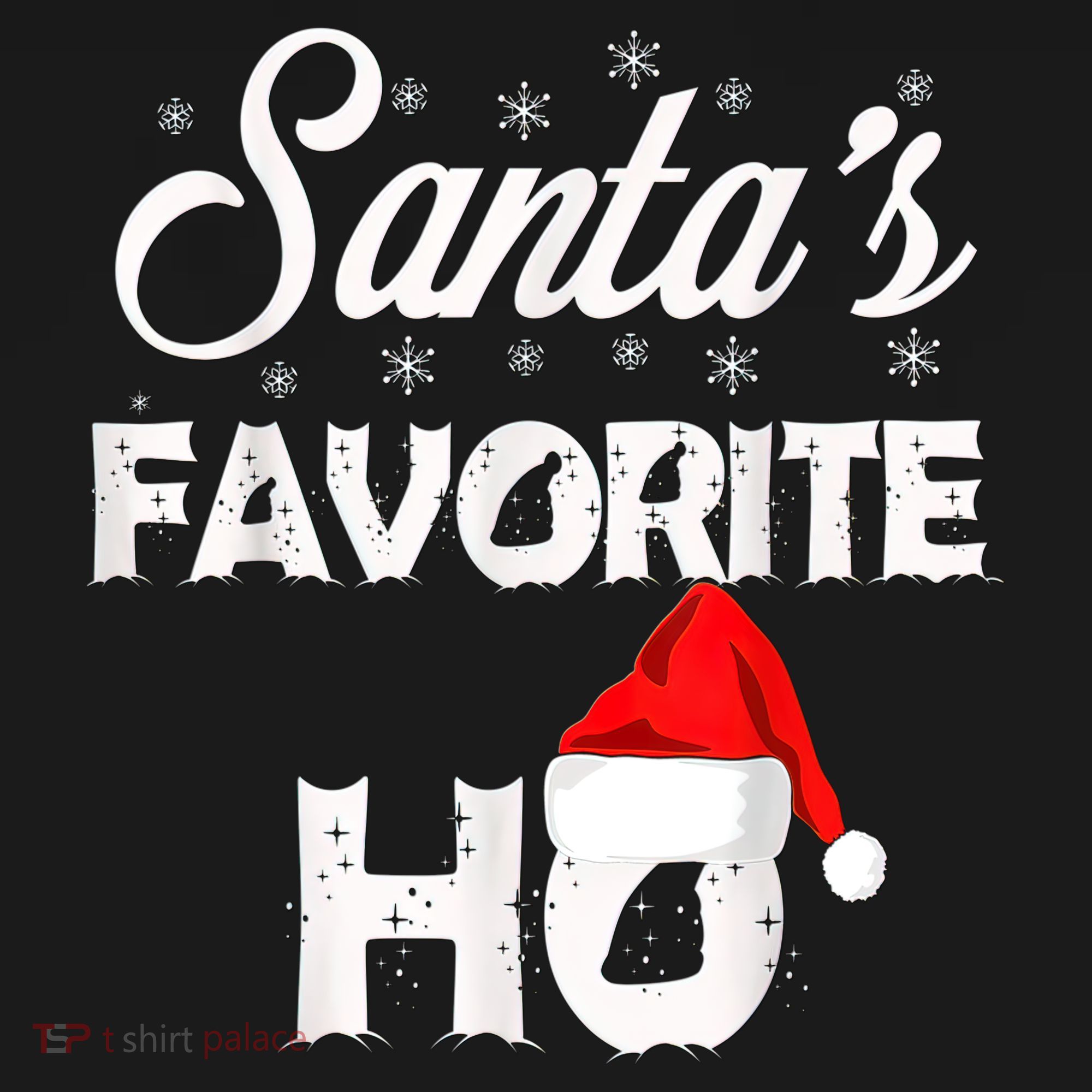 Santa's Favorite Ho Funny Christmas Gift Women's Tank Top