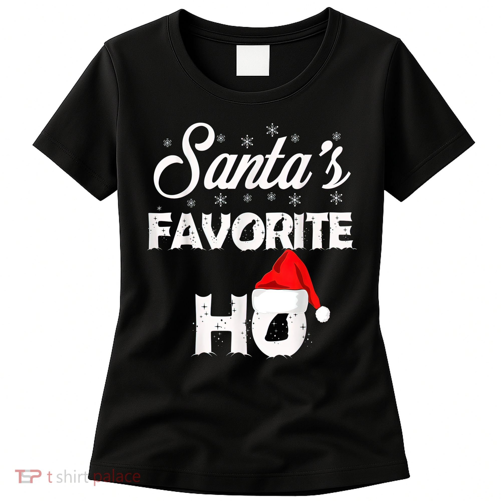 Santa's Favorite Ho Funny Christmas Gift Women's T-Shirt