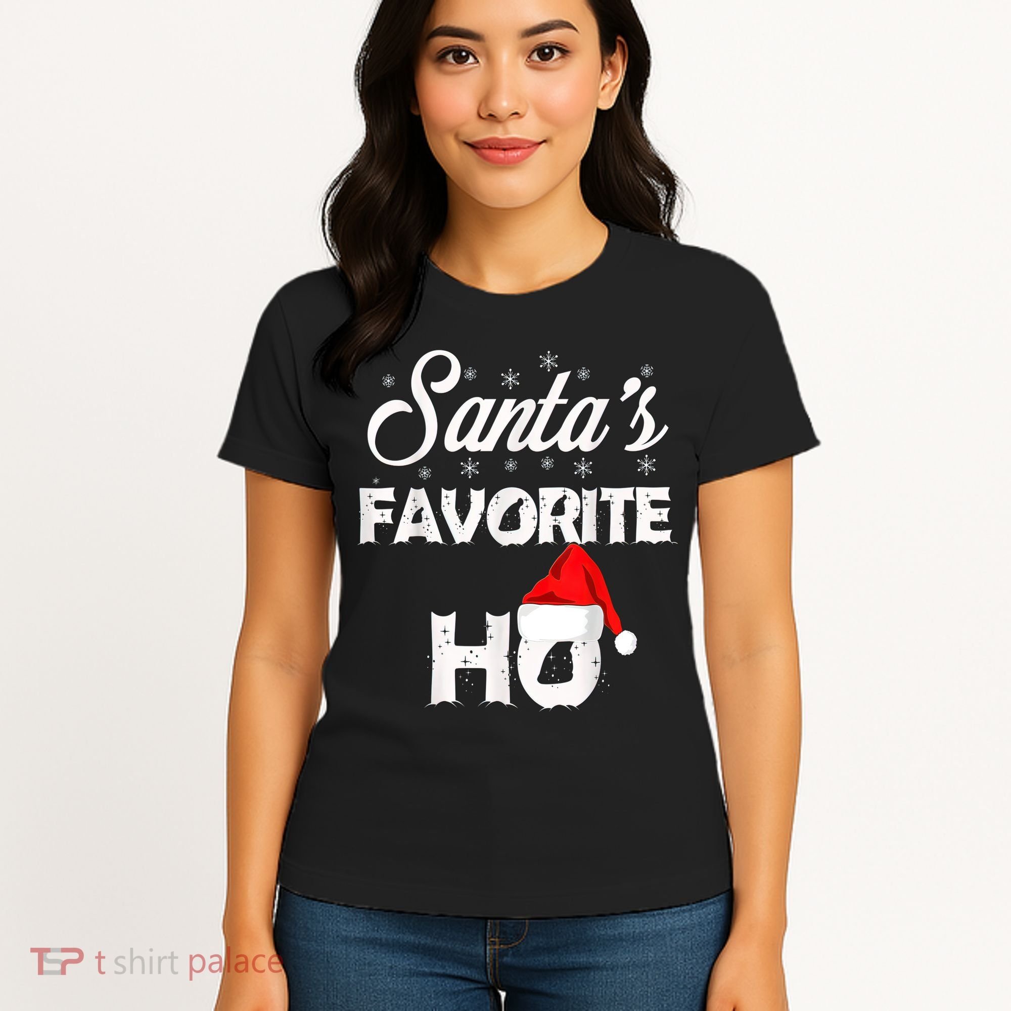 Santa's Favorite Ho Funny Christmas Gift Women's T-Shirt