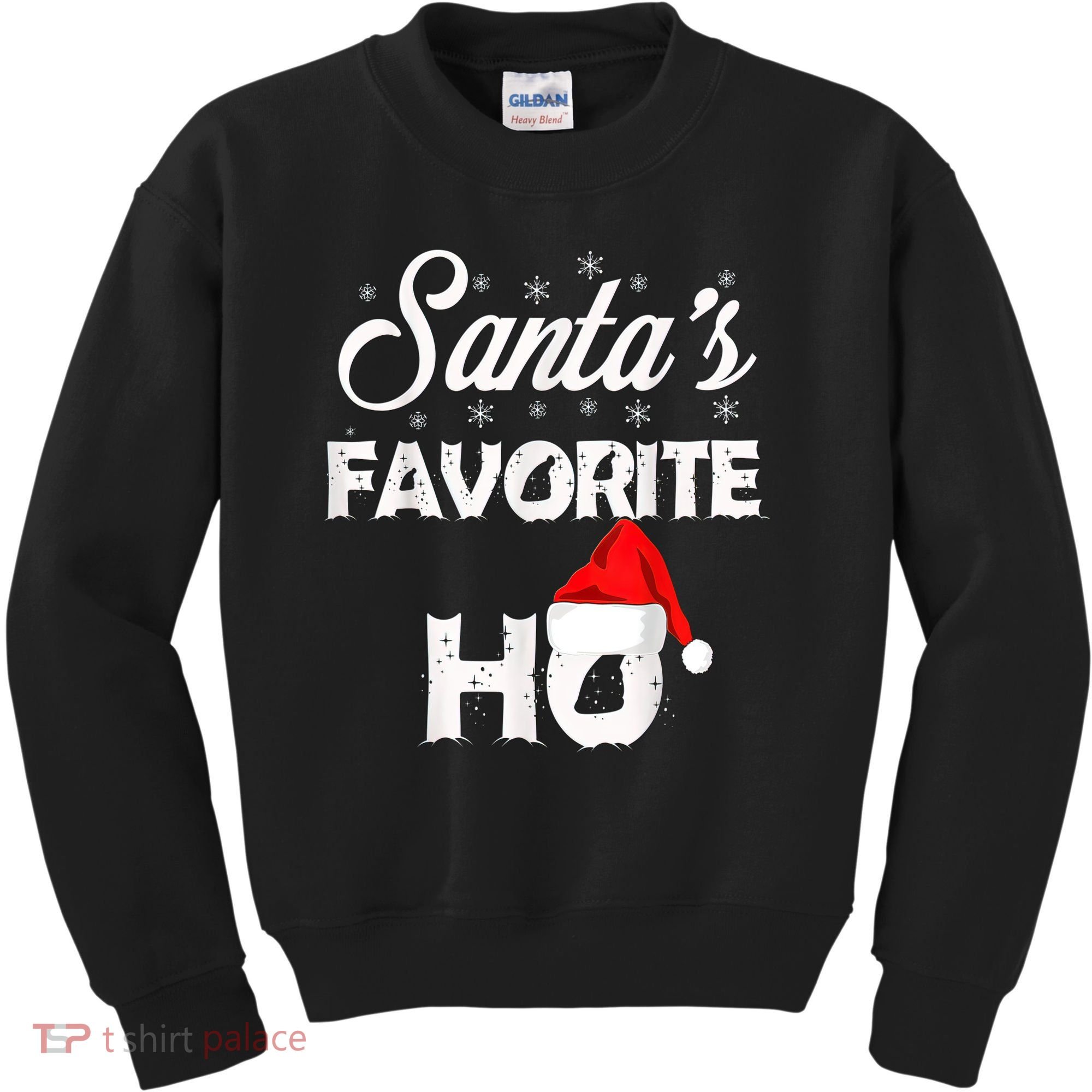 Santa's Favorite Ho Funny Christmas Gift Kids Sweatshirt