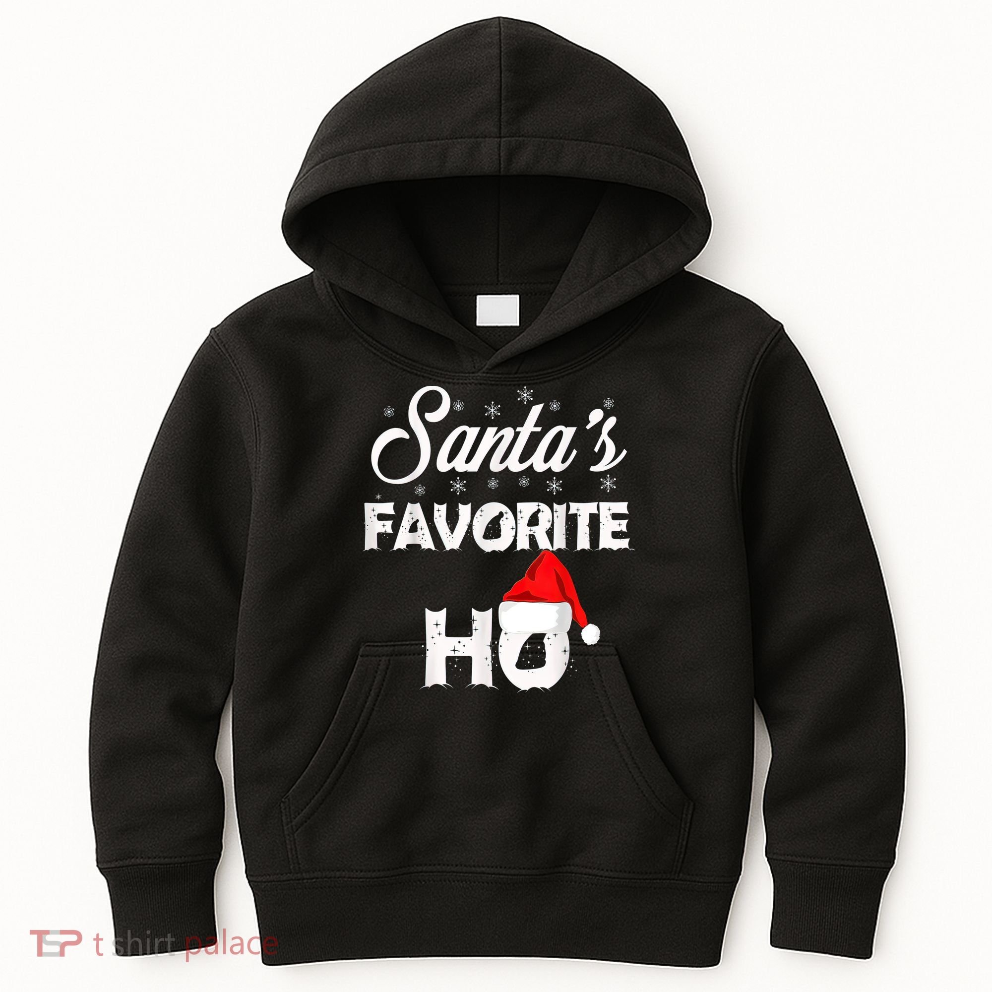 Santa's Favorite Ho Funny Christmas Gift Kids Hoodie