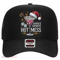 SantaS Favorite Hot Mess Christmas Holiday Margarita Drink Hat thumb 0