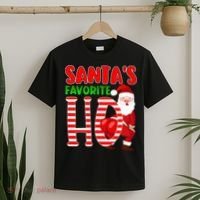 Santa's Favorite Ho Funny Christmas Wo Xmas Santa Gifts T-Shirt thumb 2