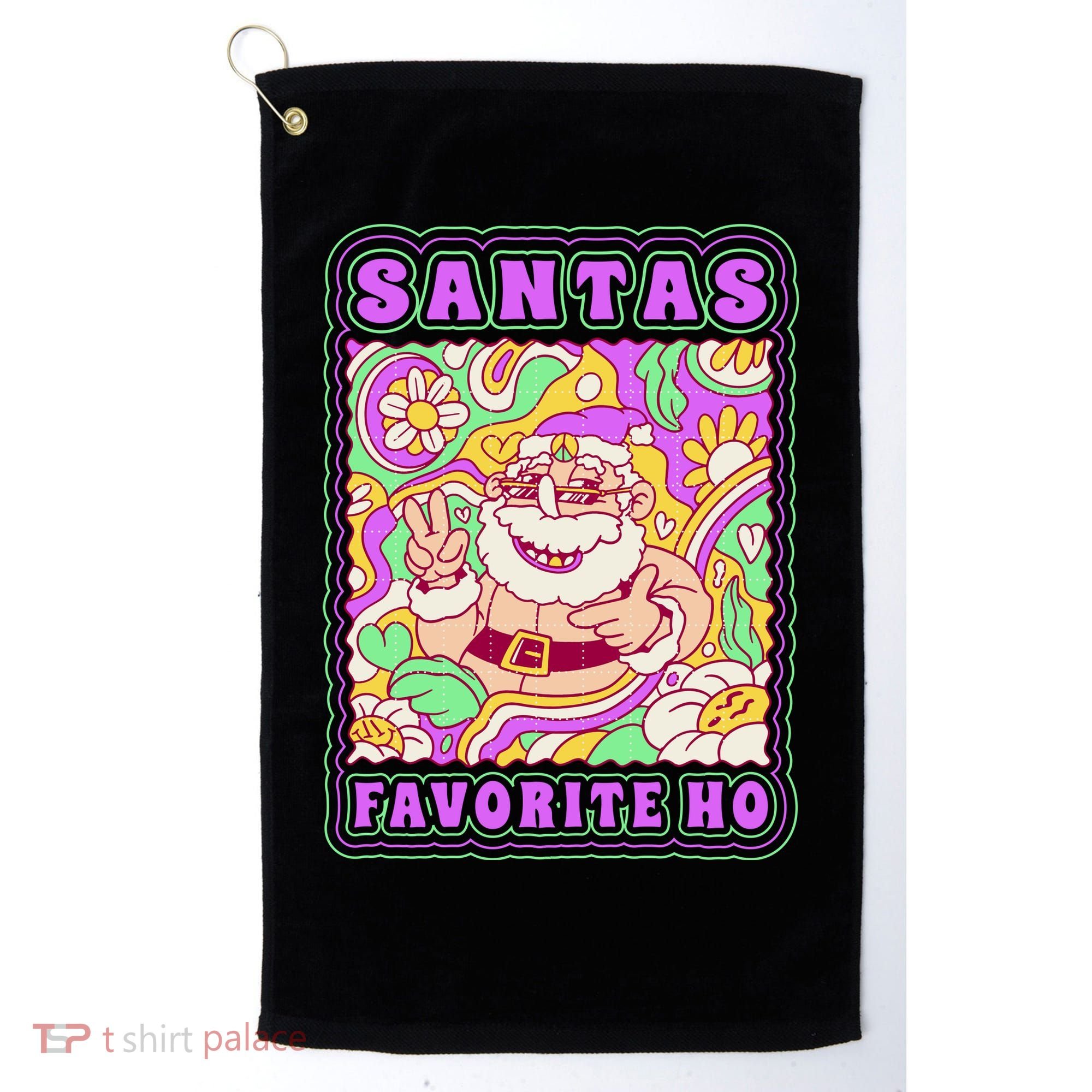 Santas Favorite Ho Golf Towel