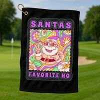 Santas Favorite Ho Golf Towel thumb 1