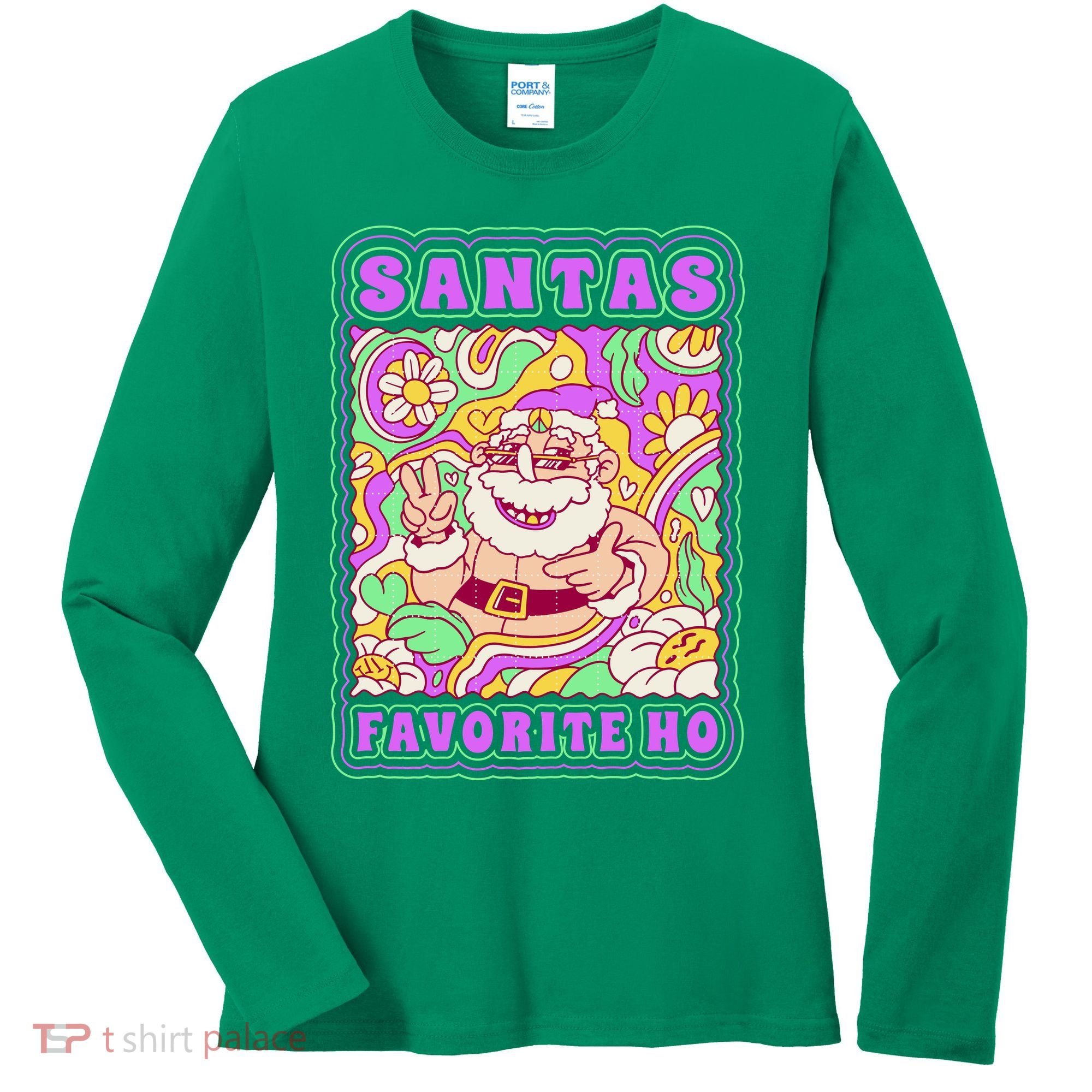 Santas Favorite Ho Women's Long Sleeve Shirt