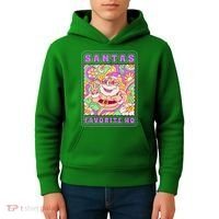 Santas Favorite Ho Kids Hoodie thumb 4