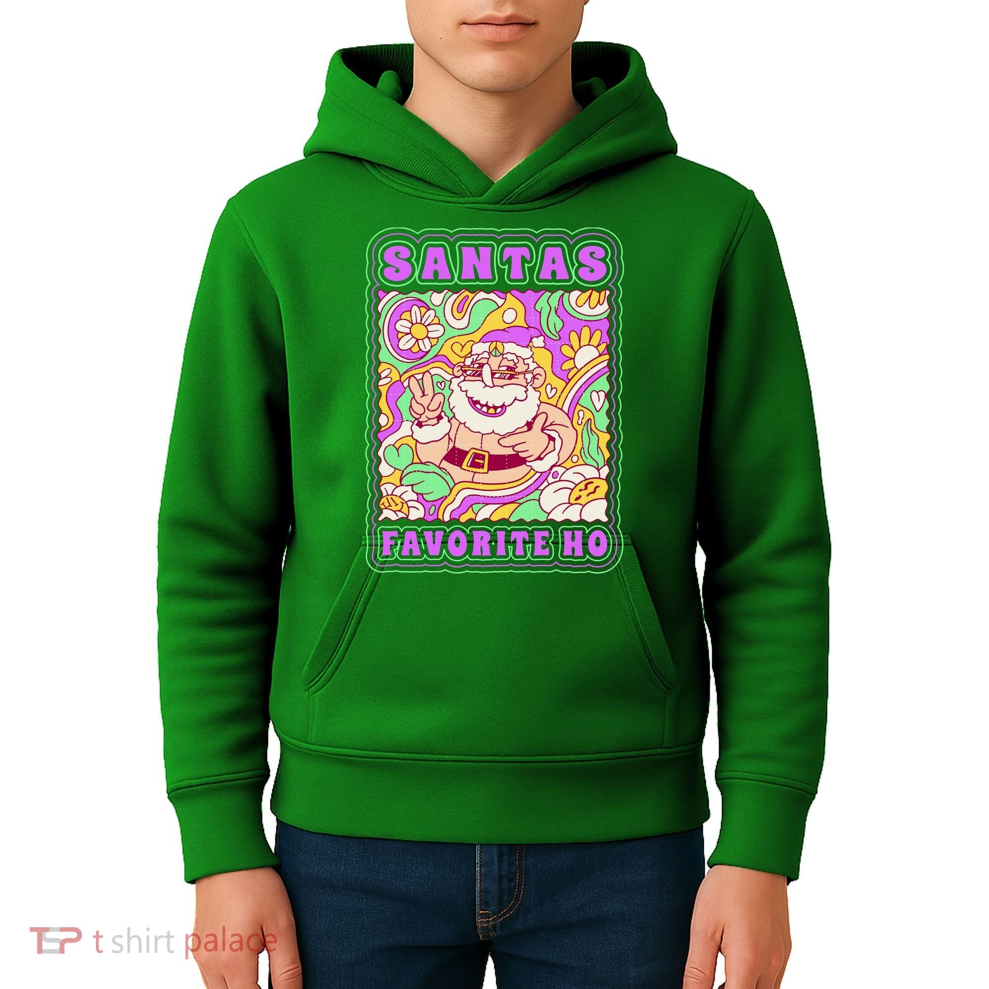 Santas Favorite Ho Kids Hoodie