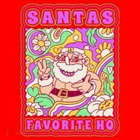 Santas Favorite Ho Santa Hat thumb 1