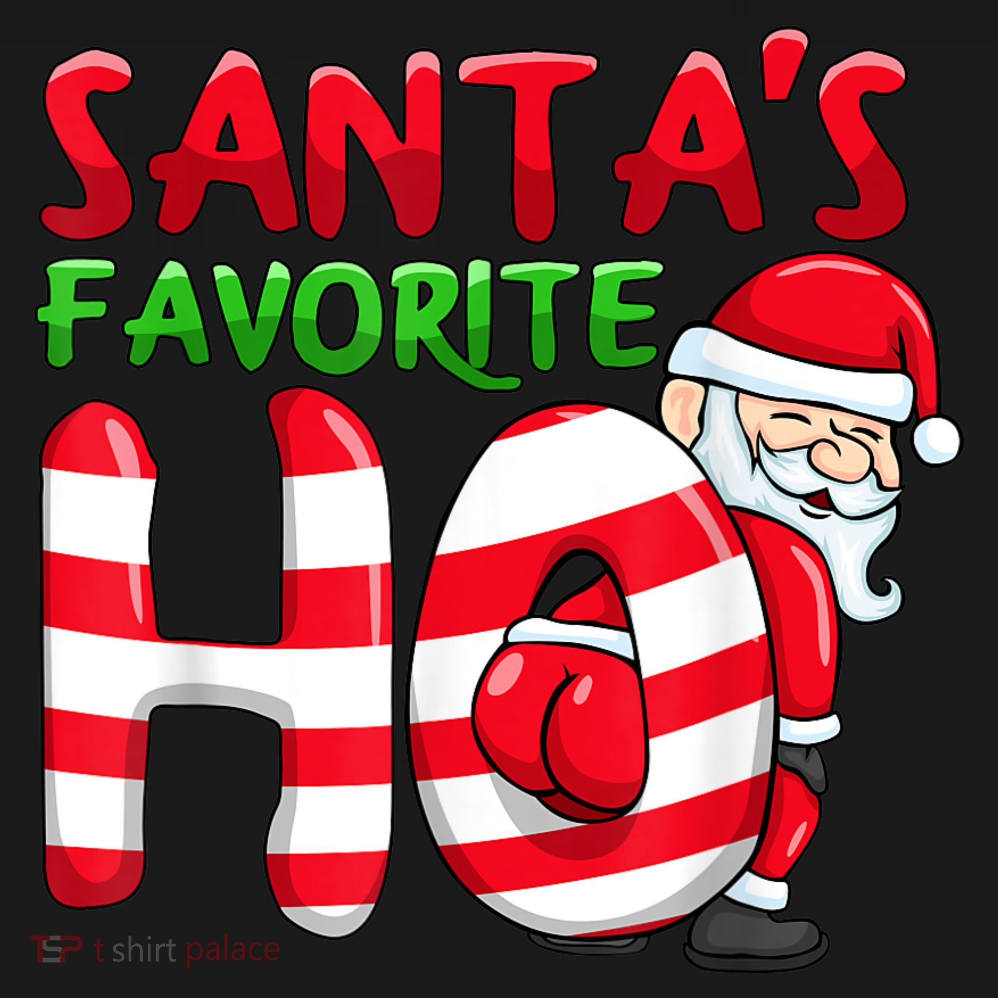 Santas Favorite Ho Santa Favourite Ho Funny Girls Christmas Women's Hoodie