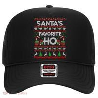 SantaS Favorite Ho Cool Gift Xmas Ugly Christmas Sweater Gift Hat thumb 0