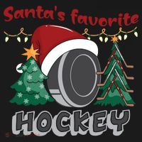 Santa's Favorite Hockey Player Christmas Pajama Gifts Women's Tank Top thumb 5