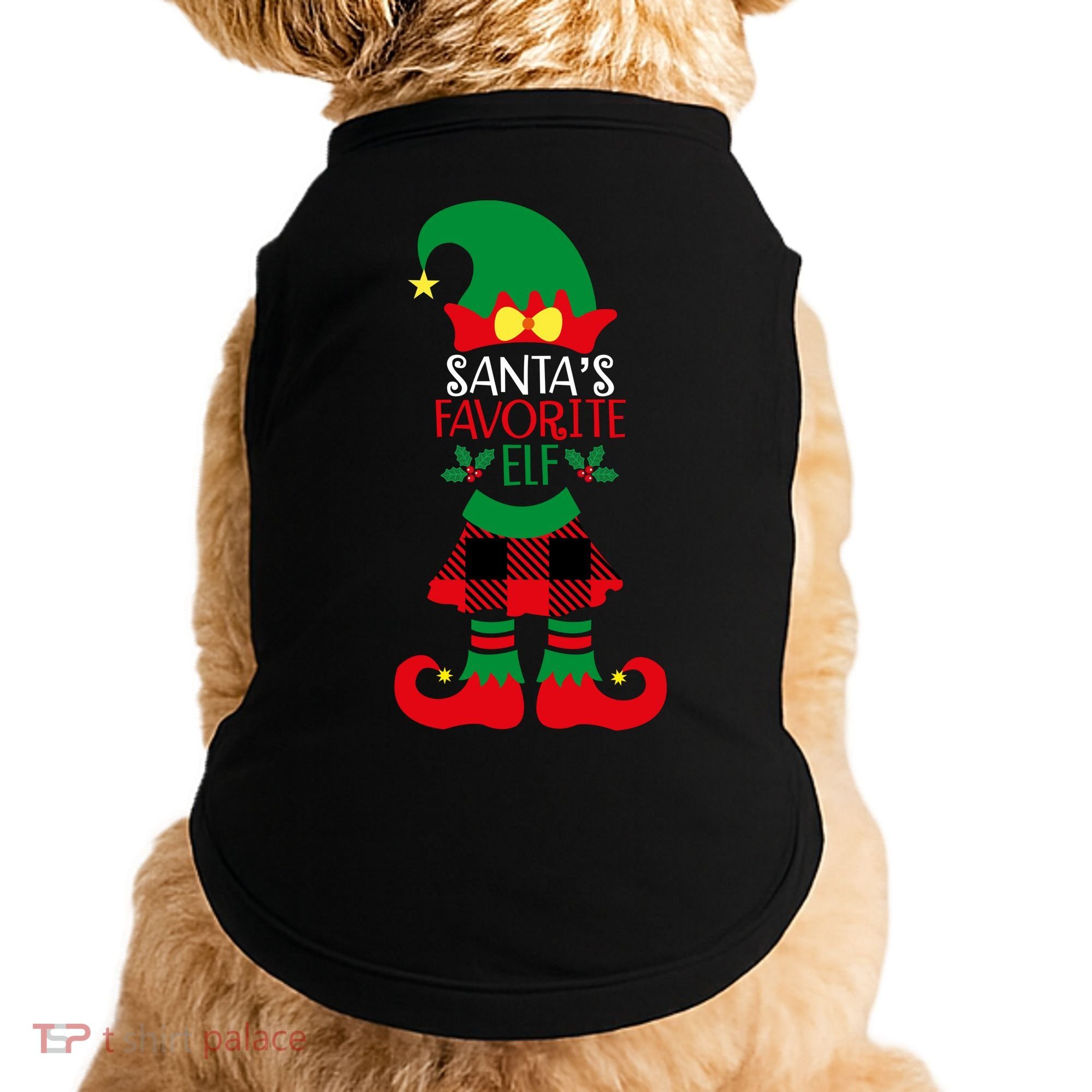 Santa's Favorite Helper Doggie Tank