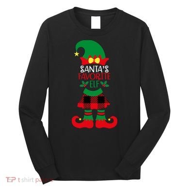 Santa's Favorite Helper Long Sleeve Shirt