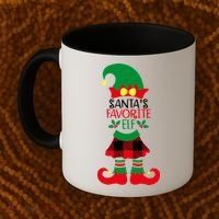 Santa's Favorite Helper Coffee Mug thumb 2