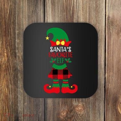 Santa's Favorite Helper Coaster