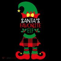 Santa's Favorite Helper Women's Hoodie thumb 2