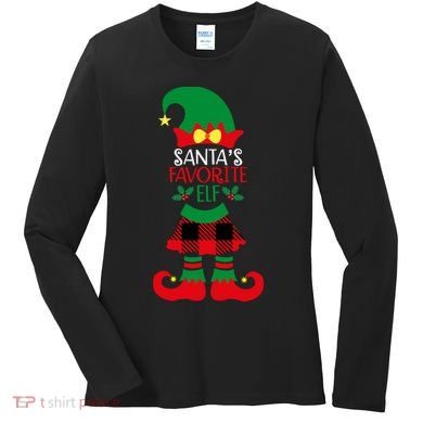 Santa's Favorite Helper Women's Long Sleeve Shirt